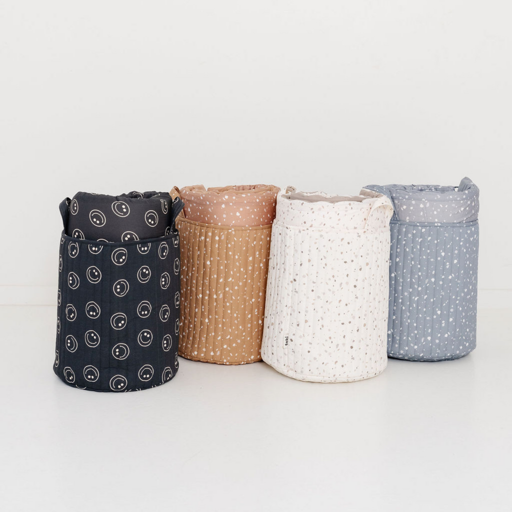 Terrazzo Clay Storage Basket
