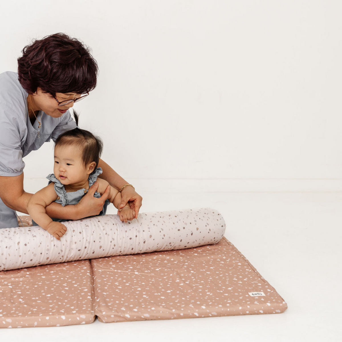 Terrazzo Chalk Support Pillow