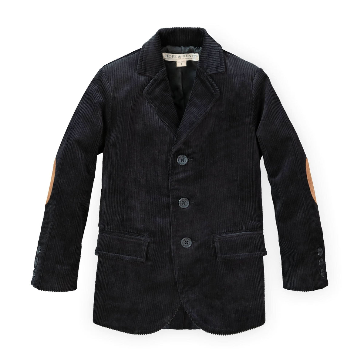 Organic Corduroy Blazer with Elbow Patches - Baby