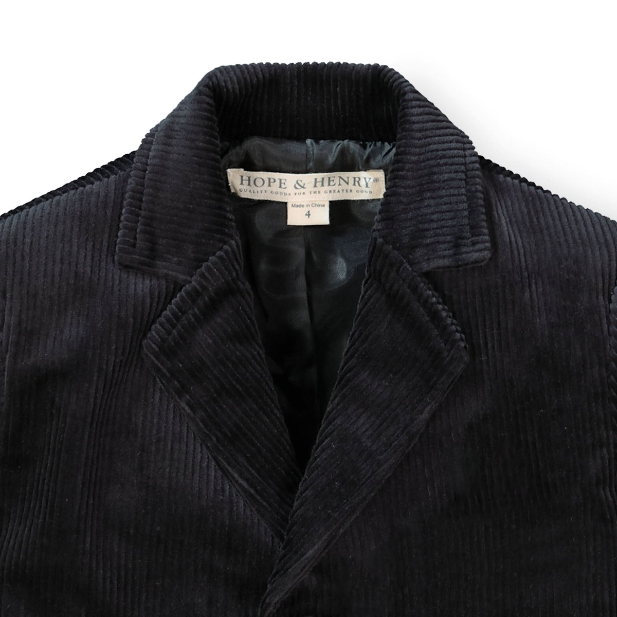 Organic Corduroy Blazer with Elbow Patches - Baby