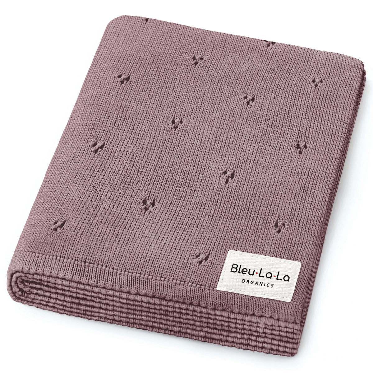 Organic Pointelle Luxury Knit Swaddle Blanket