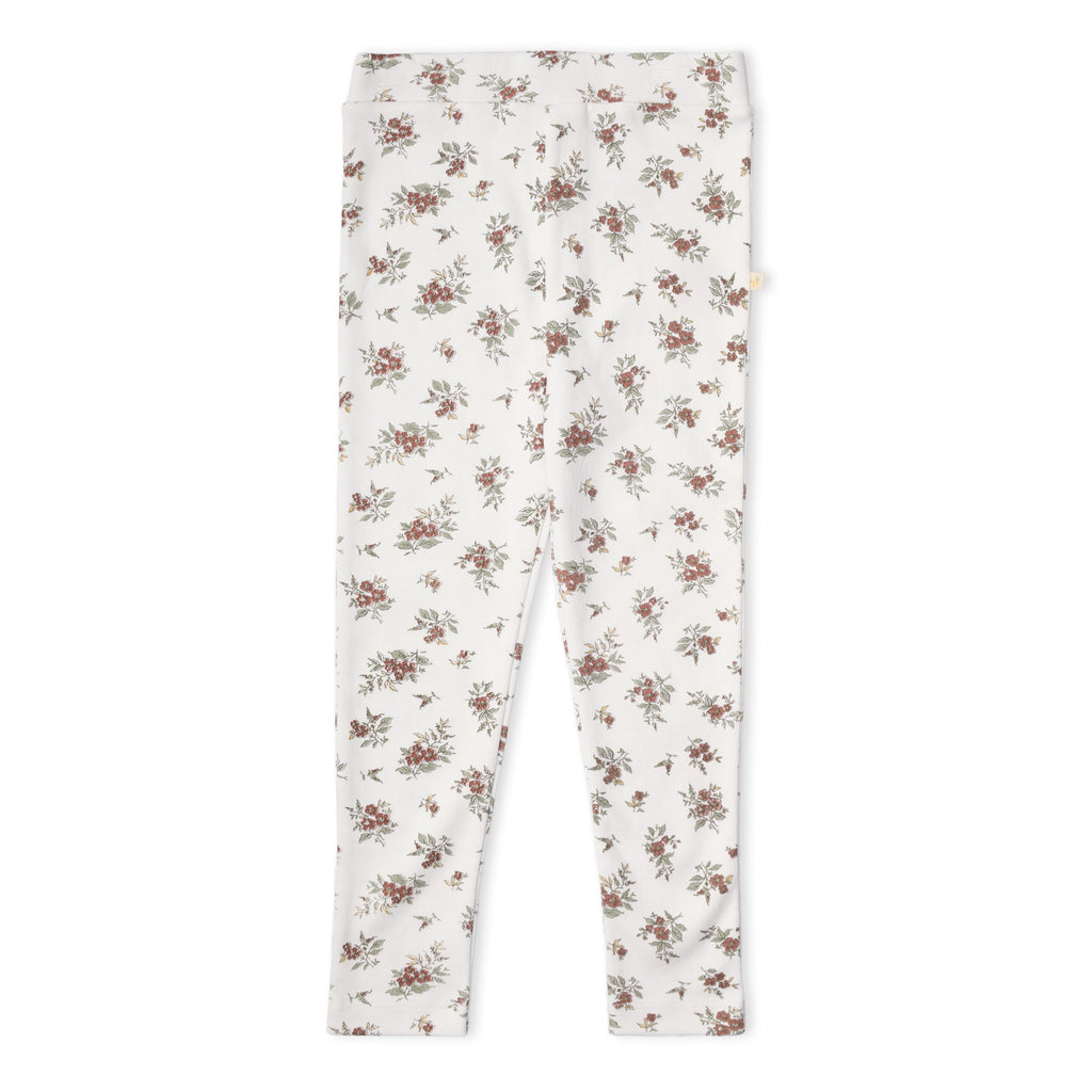 Organic Legging Set of 2 - Winter Berry + Olive