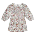 Organic Smocked Sundress - Woodland Sprig