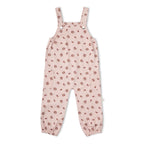 Organic Twill Overalls - Rosebud