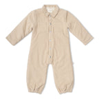 Organic Corduroy Jumpsuit - Oat