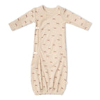 Organic Kimono Infant Sleep Gown - Tiny Bows