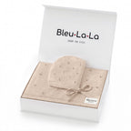 Organic Pointelle Swaddle Blanket + Hat Gift Set