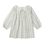 Organic Peter Pan Collar Dress - Vine Trail