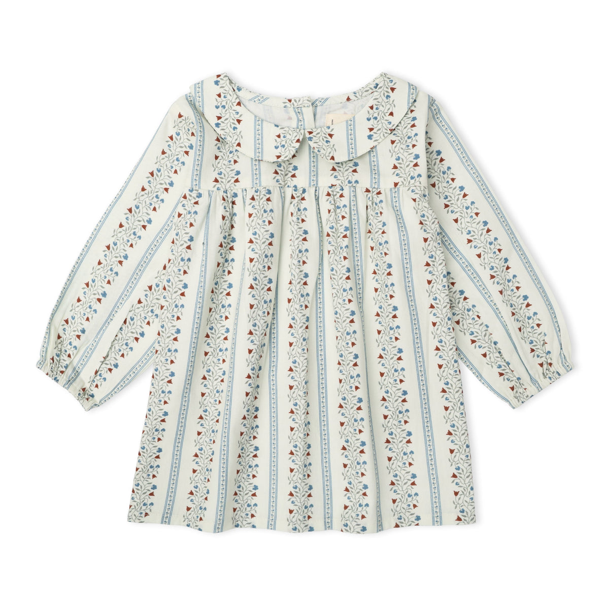 Organic Peter Pan Collar Dress - Vine Trail
