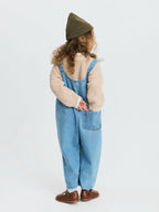 The Oversized Denim Dungaree Kids