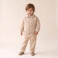Organic Corduroy Pants - Oat