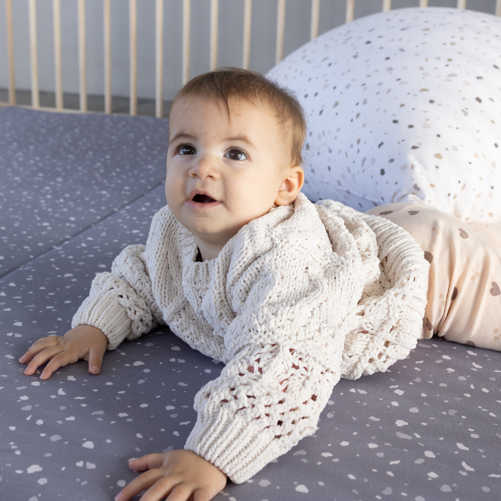 Terrazzo Slate Organic Cotton Mat
