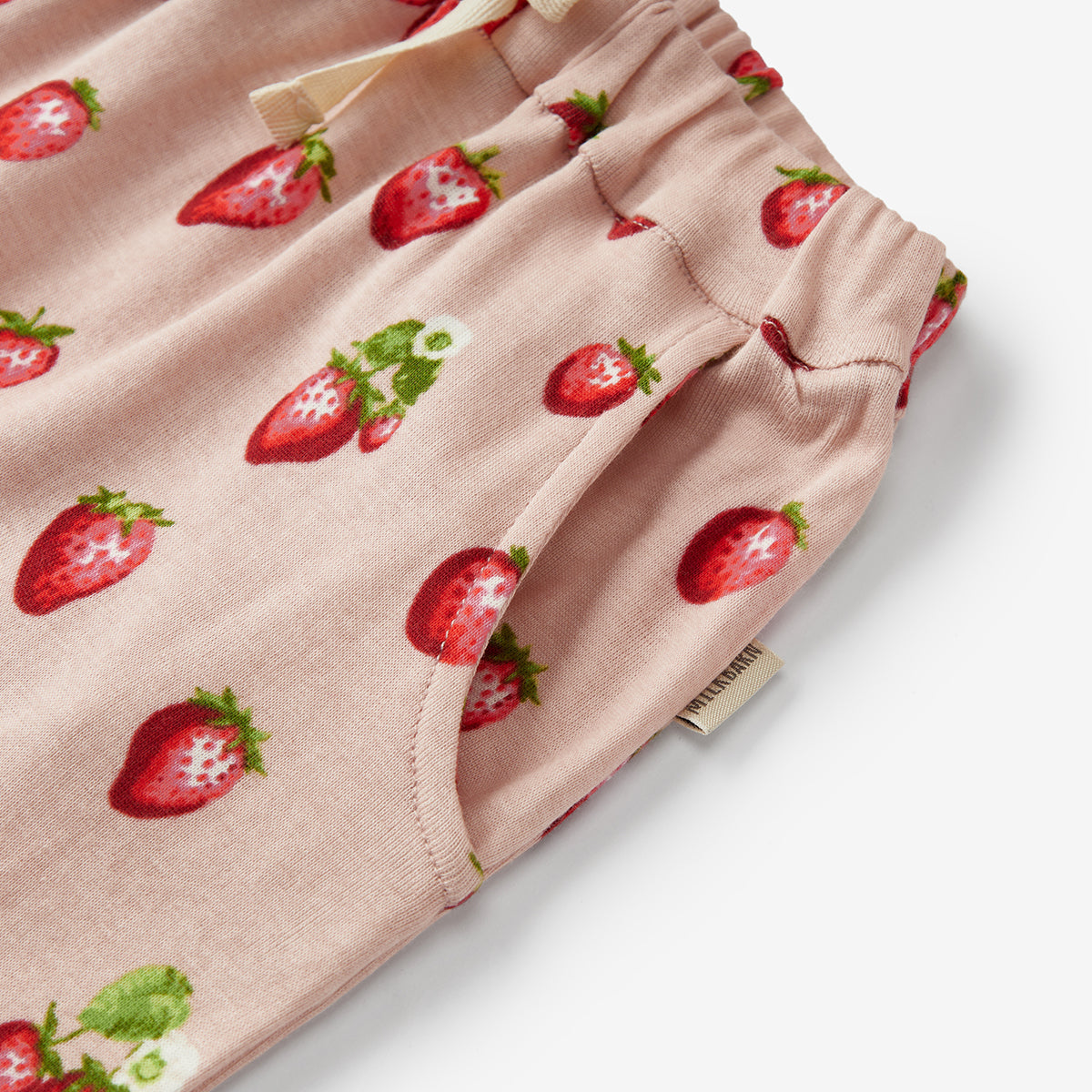 Strawberry Organic Cotton Jogger Pants