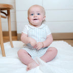 Linen Shortie Overall Set