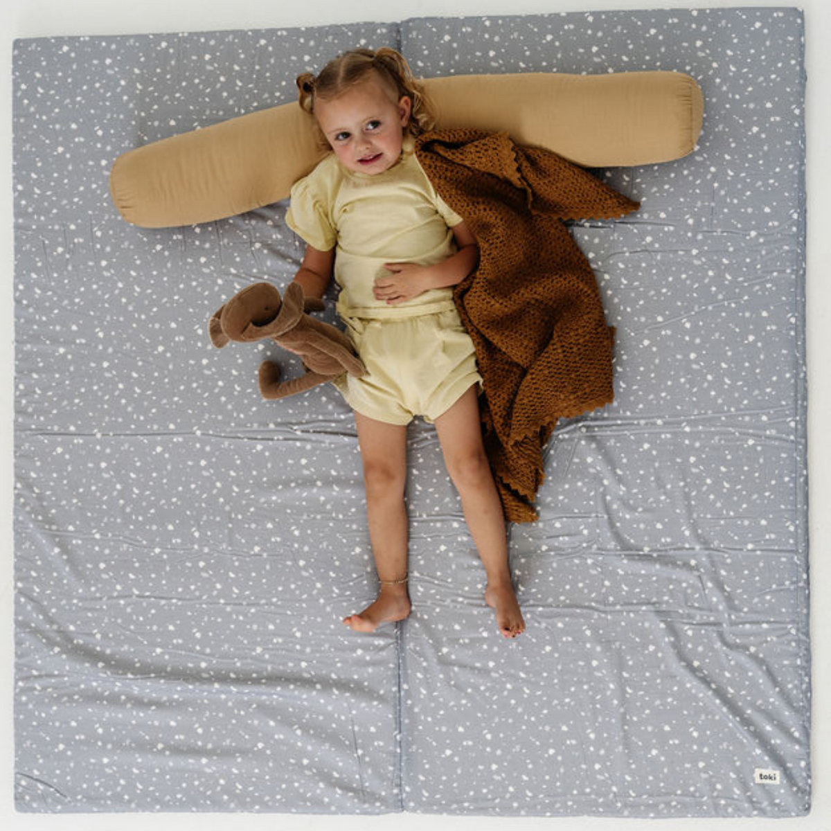 Terrazzo Slate Organic Cotton Mat