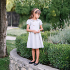 Organic Double Breasted Flannel Dress