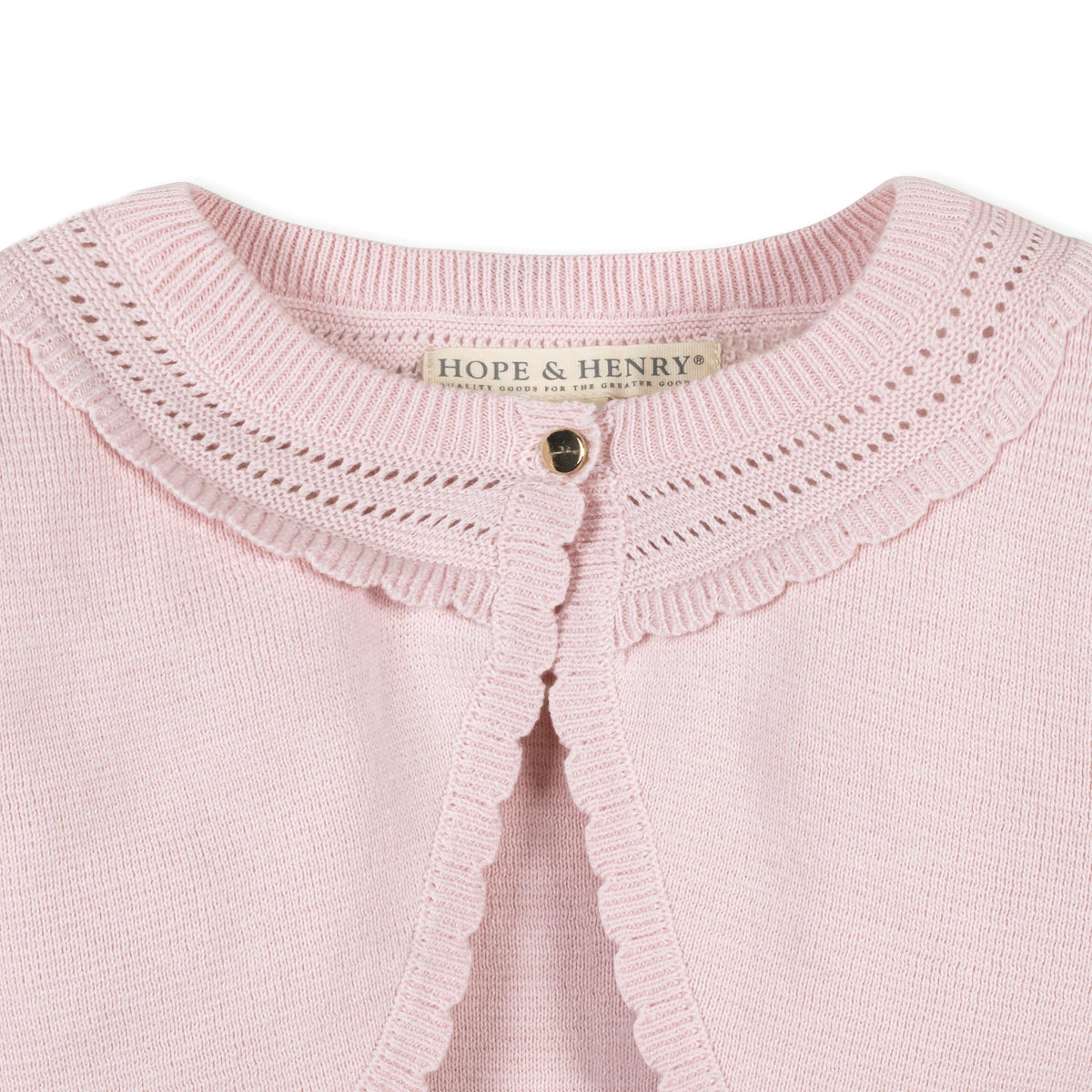 Organic Cropped Special Cardigan - Baby
