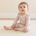 Organic Ruffle Bodysuit & Pants Set - Wild Petal