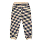 Organic Tee & Pant Slouch Set - Midnight Check