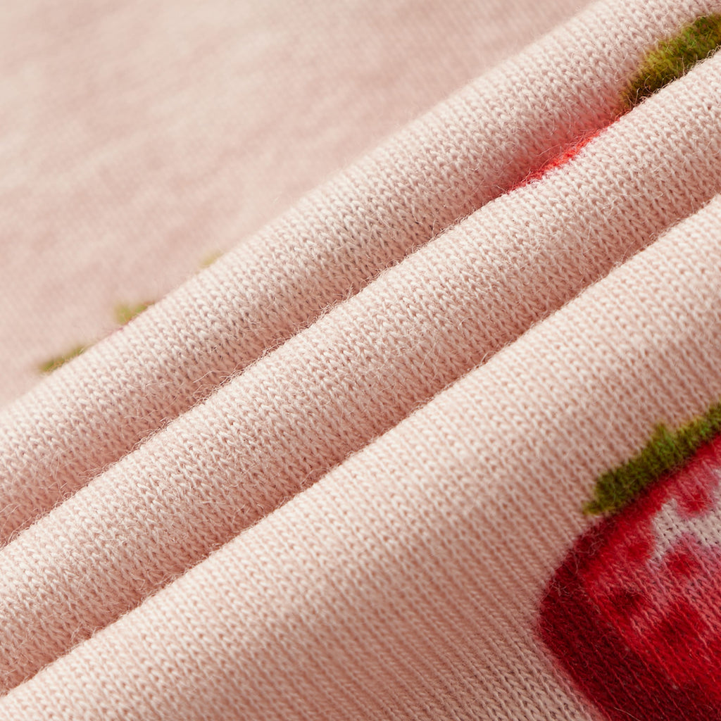 Strawberry Organic Cotton Short Sleeve One Piece