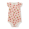 Strawberry Organic Cotton Ruffle One Piece