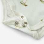Sailboat Melody Organic Cotton Long Sleeve One Piece