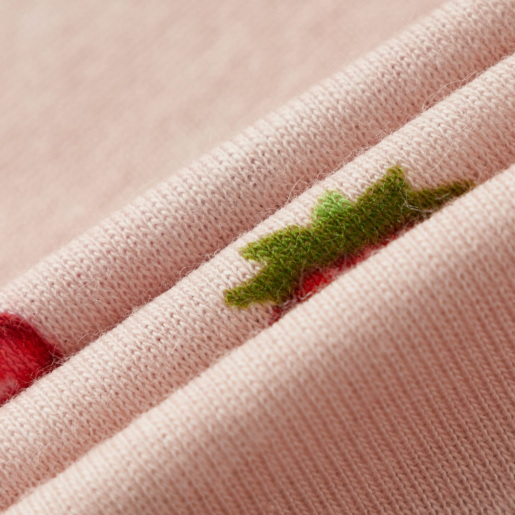 Strawberry Organic Cotton Long Sleeve One Piece
