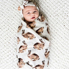 Strawberry Organic Cotton Swaddle