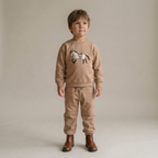 Organic Fleece Sweatshirt - Horse