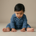 Organic Corduroy Jumpsuit - Navy