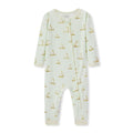 Sailboat Melody Organic Cotton Zipper Pajama
