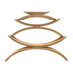 **Pre-order (Ships in 2-3 Weeks)** 6-Piece Wooden Bridge Building Blocks – Natural