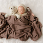 Organic Pointelle Luxury Knit Swaddle Blanket