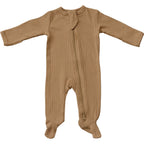 Cafe Organic Cotton Ribbed Zipper