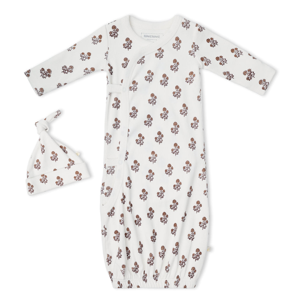 Organic Kimono Infant Sleep Gown - Loom