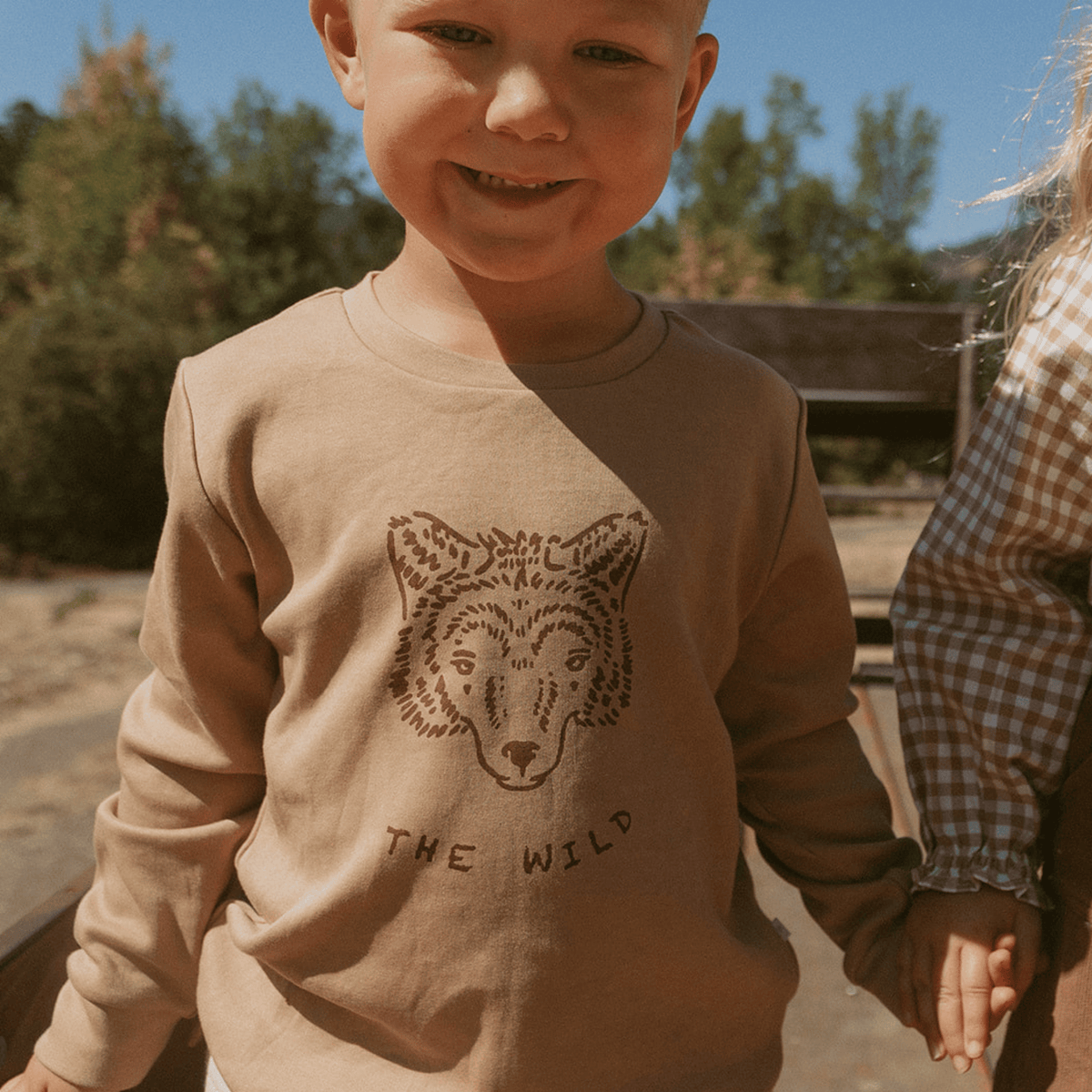 Organic Long Sleeve Tee - Fox