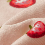 Strawberry Organic Cotton Kerchief Bib