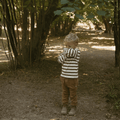 Organic Fleece Jogger Pants - Brown