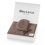 Organic Pointelle Swaddle Blanket + Hat Gift Set