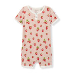 Strawberry Organic Cotton Shortall