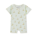 Sailboat Melody Organic Cotton Shortall