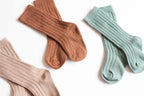 Back to School Brown-Knee high socks