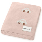100% Cotton Luxury Knit Car Swaddle Blanket