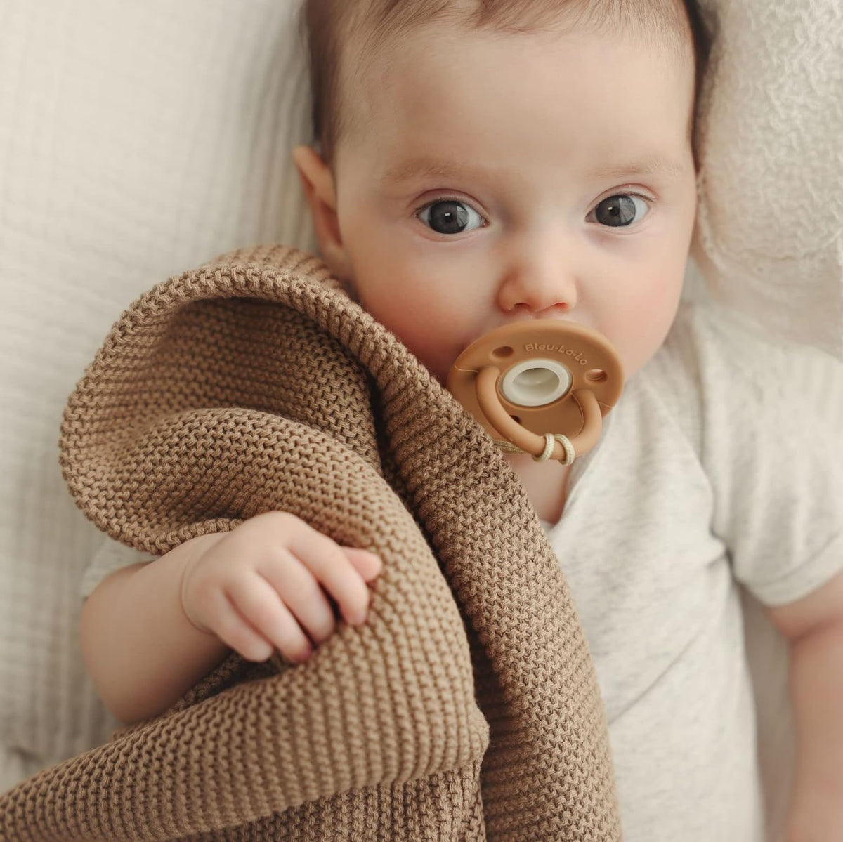 Heritage Knit - 100% Organic Cotton Luxury Knit Baby Swaddle Blanket