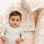 Beige Yin Yang Support Pillow