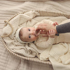 Heritage Knit - 100% Organic Cotton Luxury Knit Baby Swaddle Blanket