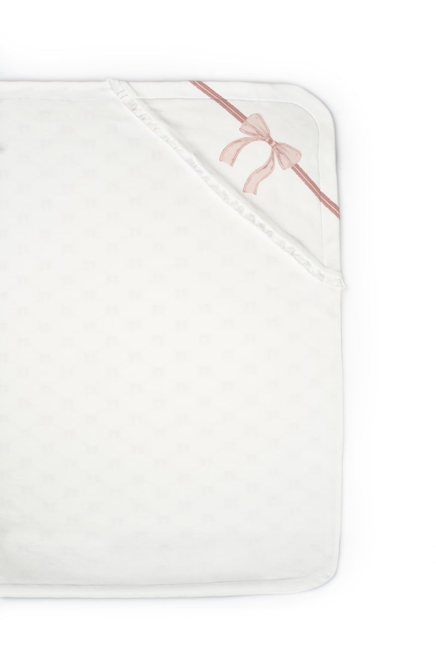 Blush Ribbon Organic Blanket