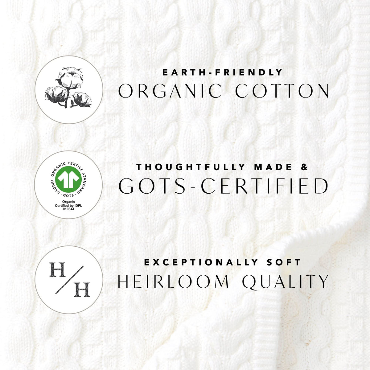 Organic Cropped Special Cardigan - Baby