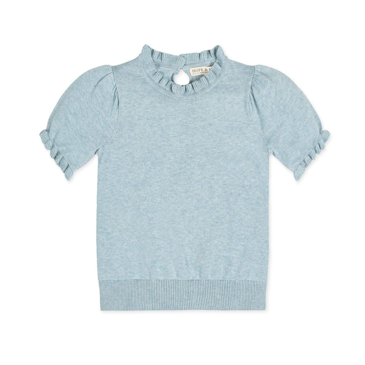 Organic Puff Sleeve Sweater
