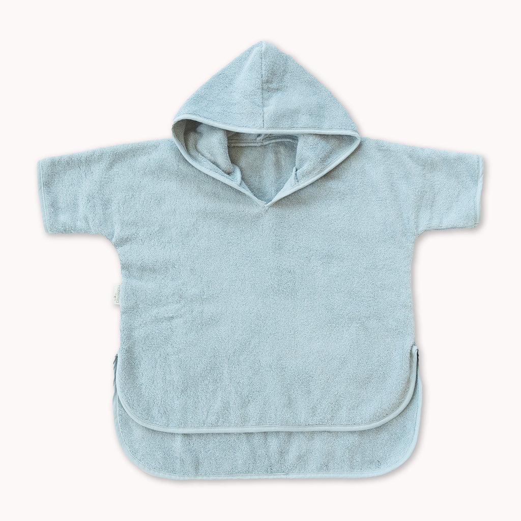Organic Cotton Hooded Poncho